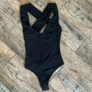 Lulu’s black bodysuit